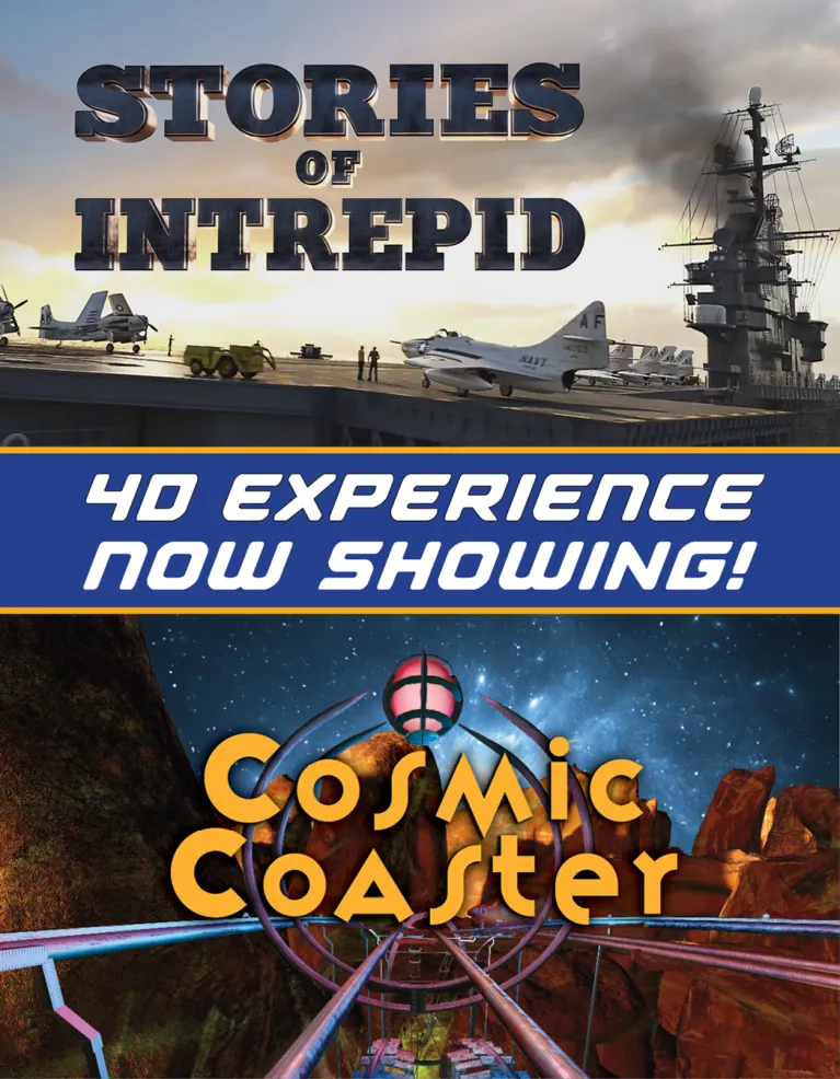 Stories of Intrepid and now Cosmic Coaster posters
