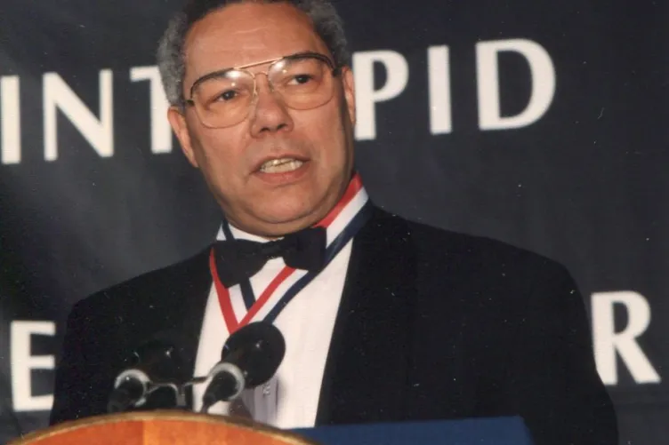 Colin Powell speaking