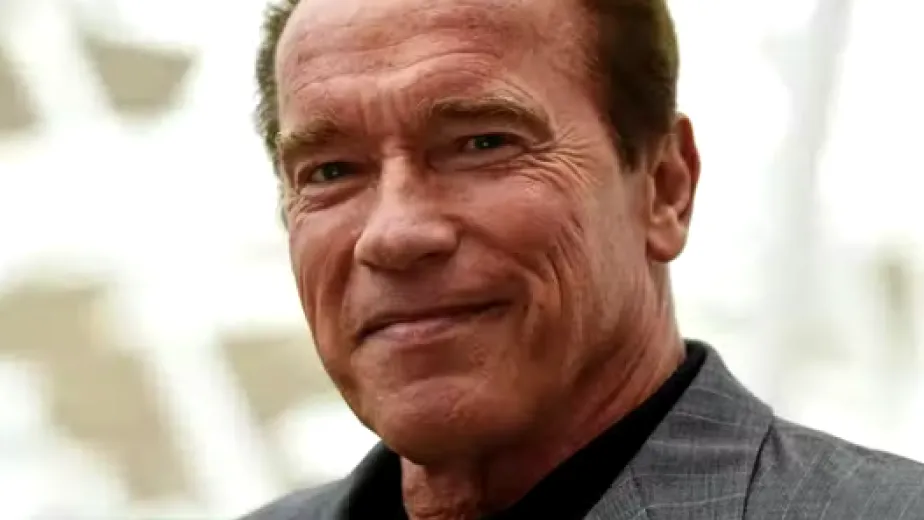 A picture of the former governor of California Arnold Schwarzenegger