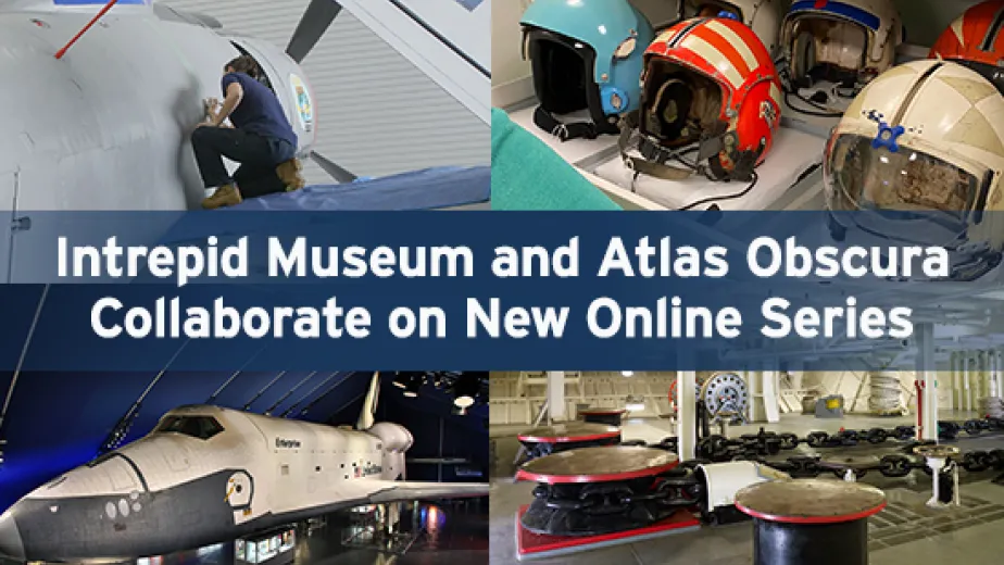 image of Altas obscura and intrepid museum collab