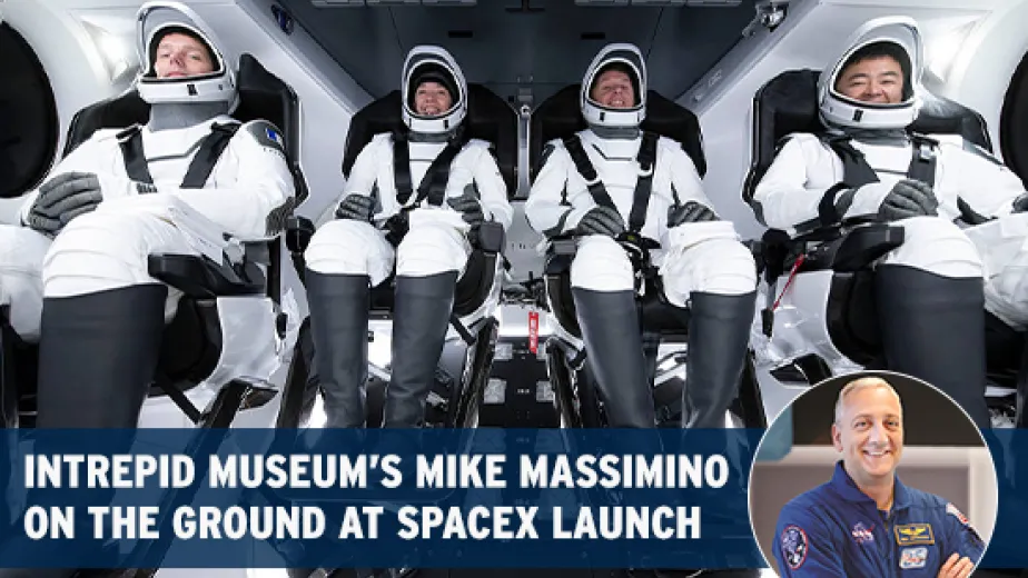 space x launch banner